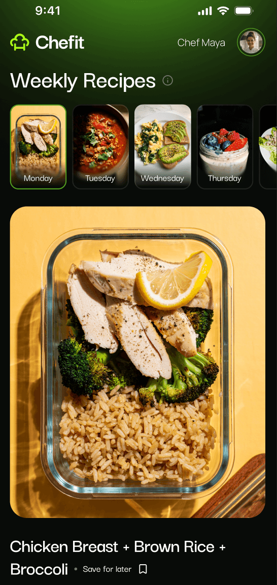 Chefit App